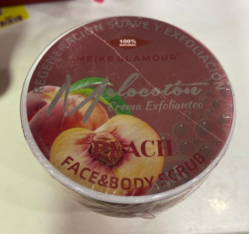 Meike Glamour Melocoton Creme Exfoliante Peach
